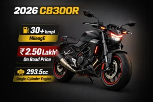 2026 Honda CB300R की कीमत जानकर चौंक जाएंगे – सिर्फ इतने में मिलेगी ये पावरफुल बाइक!